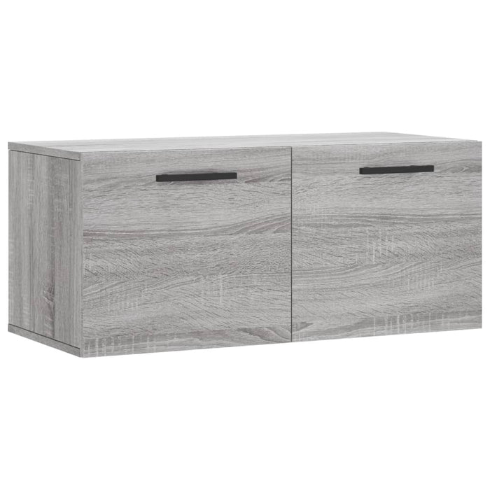 Dulap de perete, gri sonoma, 80x36,5x35 cm, lemn compozit - WALTI WALTI