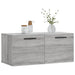 Dulap de perete, gri sonoma, 80x36,5x35 cm, lemn compozit - WALTI WALTI