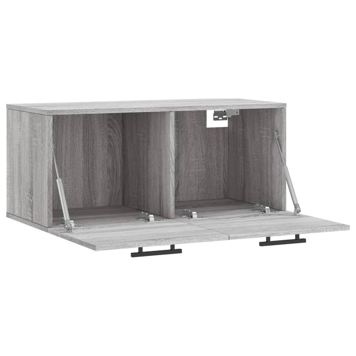 Dulap de perete, gri sonoma, 80x36,5x35 cm, lemn compozit - WALTI WALTI