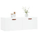 Dulap de perete, alb, 100x36,5x35 cm, lemn compozit - WALTI WALTI