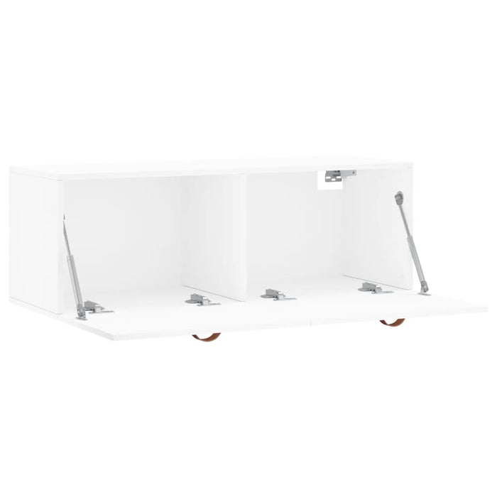 Dulap de perete, alb, 100x36,5x35 cm, lemn compozit - WALTI WALTI