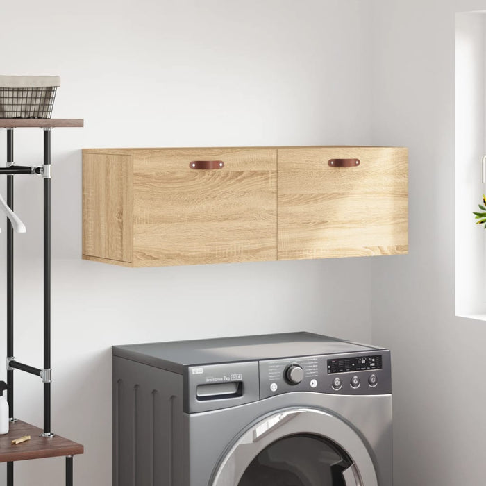 Dulap de perete, stejar sonoma, 100x36,5x35 cm, lemn prelucrat - WALTI WALTI