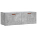 Dulap de perete, gri beton, 100x36,5x35 cm, lemn prelucrat - WALTI WALTI