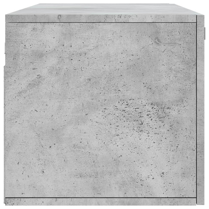 Dulap de perete, gri beton, 100x36,5x35 cm, lemn prelucrat - WALTI WALTI