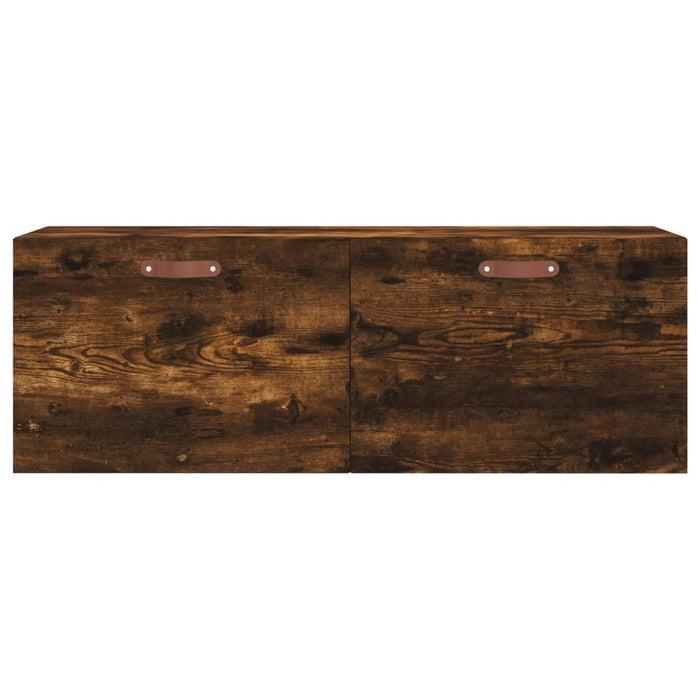 Dulap de perete, stejar fumuriu, 100x36,5x35 cm, lemn prelucrat - WALTI WALTI