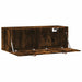 Dulap de perete, stejar fumuriu, 100x36,5x35 cm, lemn prelucrat - WALTI WALTI