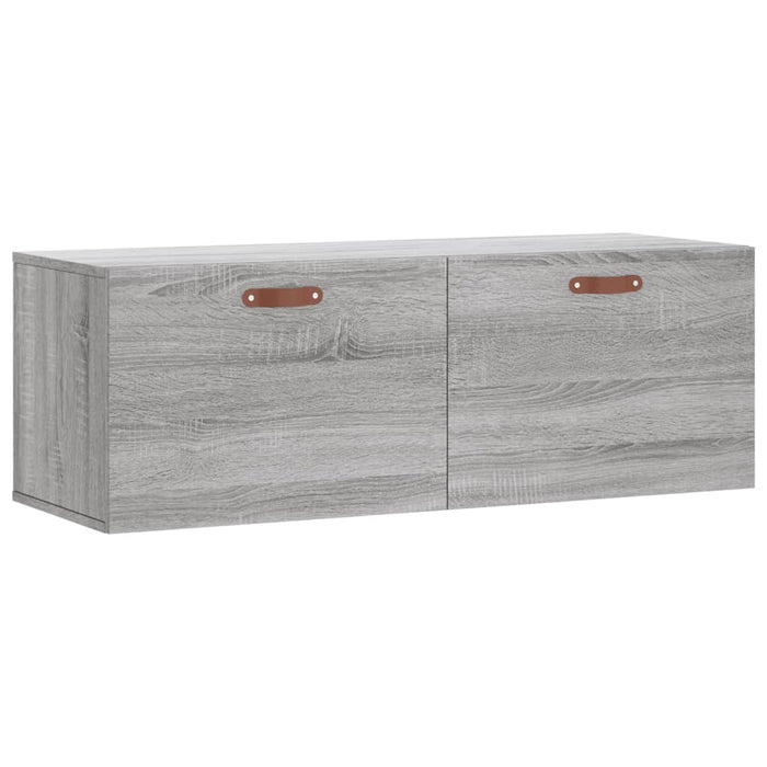 Dulap de perete, gri sonoma, 100x36,5x35 cm, lemn prelucrat - WALTI WALTI