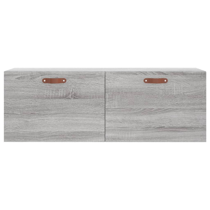 Dulap de perete, gri sonoma, 100x36,5x35 cm, lemn prelucrat - WALTI WALTI