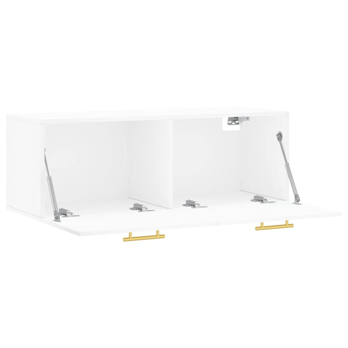 Dulap de perete, alb, 100x36,5x35 cm, lemn compozit - WALTI WALTI