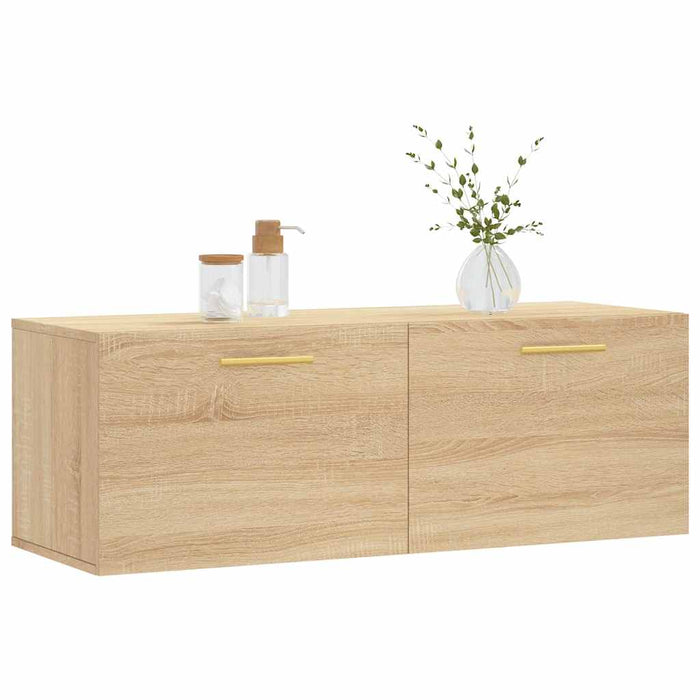 Dulap de perete, stejar sonoma, 100x36,5x35 cm, lemn prelucrat - WALTI WALTI
