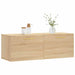 Dulap de perete, stejar sonoma, 100x36,5x35 cm, lemn prelucrat - WALTI WALTI