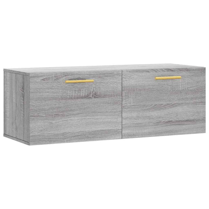 Dulap de perete, gri sonoma, 100x36,5x35 cm, lemn prelucrat - WALTI WALTI