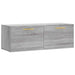 Dulap de perete, gri sonoma, 100x36,5x35 cm, lemn prelucrat - WALTI WALTI