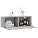 Dulap de perete, gri sonoma, 100x36,5x35 cm, lemn prelucrat - WALTI WALTI
