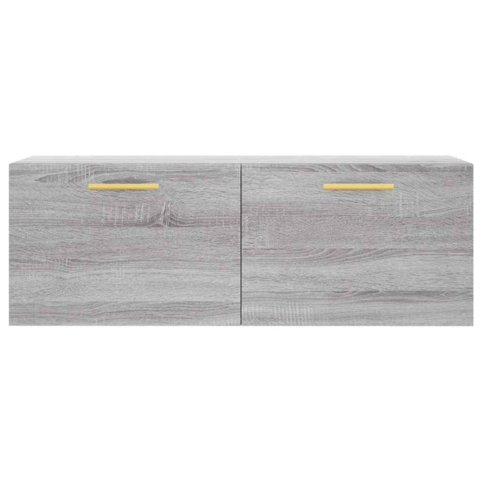 Dulap de perete, gri sonoma, 100x36,5x35 cm, lemn prelucrat - WALTI WALTI