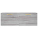 Dulap de perete, gri sonoma, 100x36,5x35 cm, lemn prelucrat - WALTI WALTI