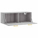 Dulap de perete, gri sonoma, 100x36,5x35 cm, lemn prelucrat - WALTI WALTI