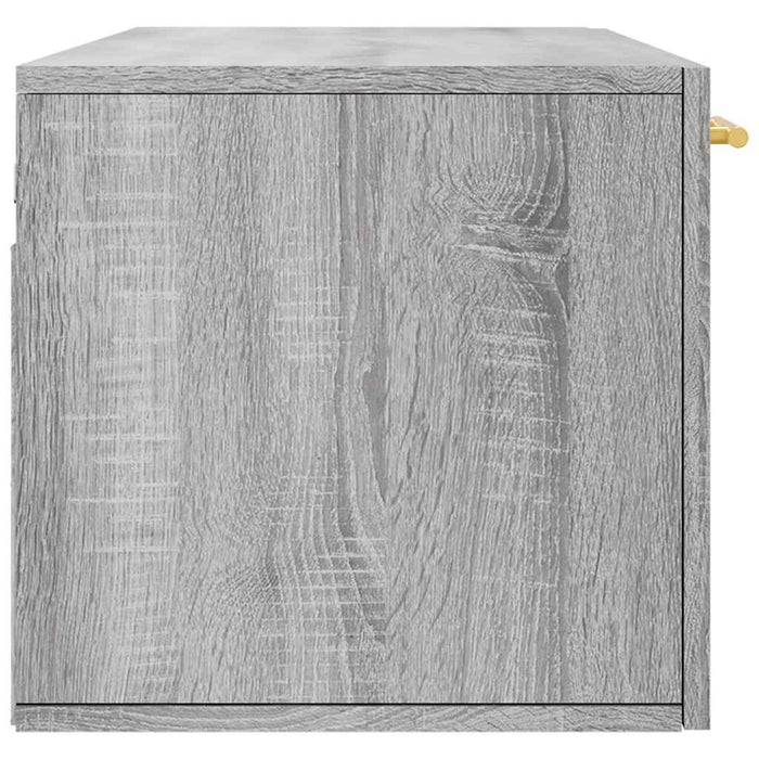 Dulap de perete, gri sonoma, 100x36,5x35 cm, lemn prelucrat - WALTI WALTI