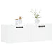 Dulap de perete, alb, 100x36,5x35 cm, lemn compozit - WALTI WALTI