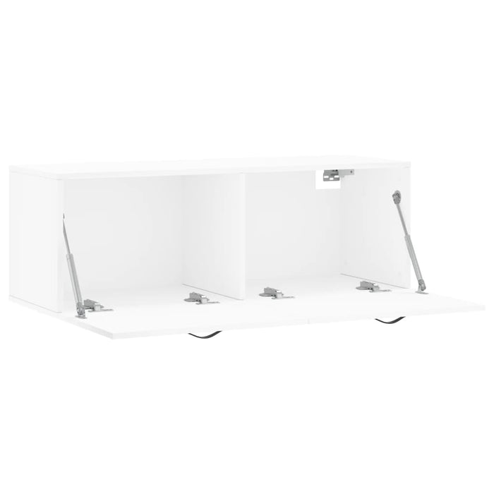 Dulap de perete, alb, 100x36,5x35 cm, lemn compozit - WALTI WALTI