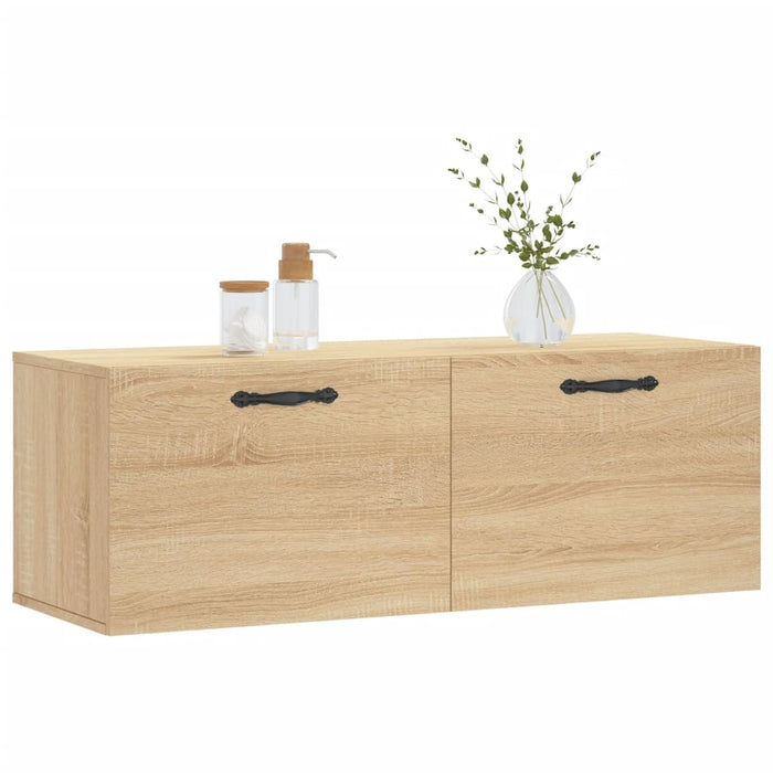 Dulap de perete, stejar sonoma, 100x36,5x35 cm, lemn prelucrat - WALTI WALTI