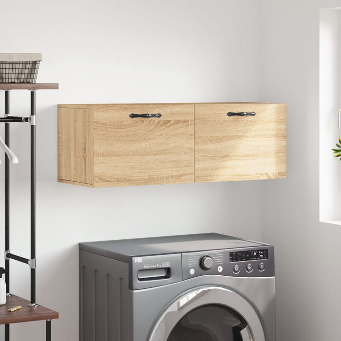 Dulap de perete, stejar sonoma, 100x36,5x35 cm, lemn prelucrat - WALTI WALTI
