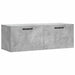 Dulap de perete, gri beton, 100x36,5x35 cm, lemn prelucrat - WALTI WALTI
