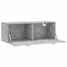 Dulap de perete, gri beton, 100x36,5x35 cm, lemn prelucrat - WALTI WALTI