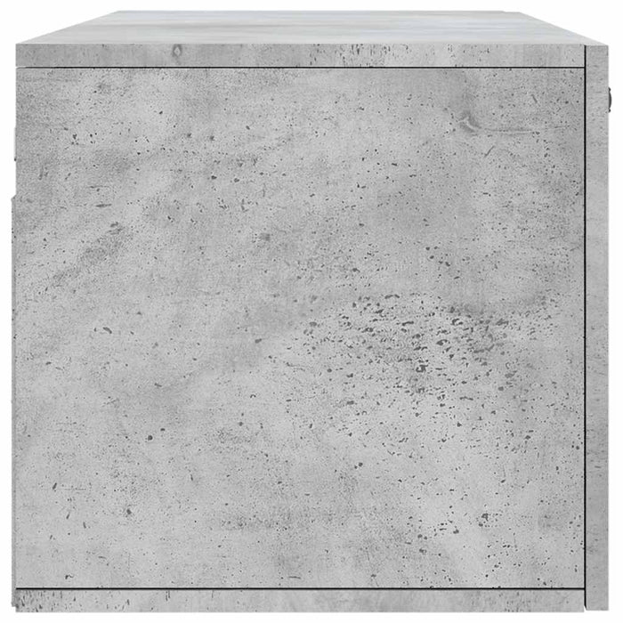Dulap de perete, gri beton, 100x36,5x35 cm, lemn prelucrat - WALTI WALTI