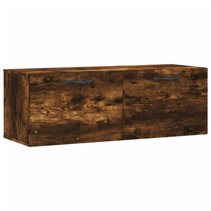 Dulap de perete, stejar fumuriu, 100x36,5x35 cm, lemn prelucrat - WALTI WALTI