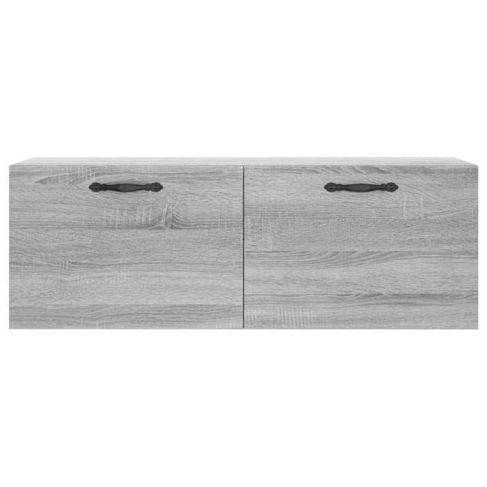 Dulap de perete, gri sonoma, 100x36,5x35 cm, lemn prelucrat - WALTI WALTI
