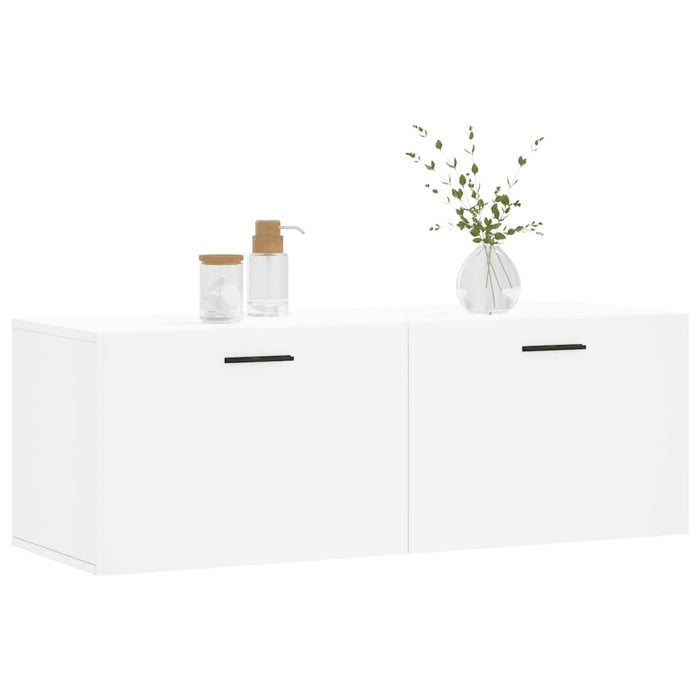 Dulap de perete, alb, 100x36,5x35 cm, lemn compozit - WALTI WALTI