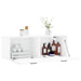 Dulap de perete, alb, 100x36,5x35 cm, lemn compozit - WALTI WALTI