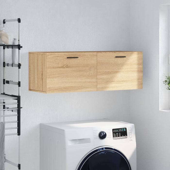 Dulap de perete, stejar sonoma, 100x36,5x35 cm, lemn prelucrat - WALTI WALTI