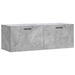 Dulap de perete, gri beton, 100x36,5x35 cm, lemn prelucrat - WALTI WALTI