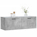 Dulap de perete, gri beton, 100x36,5x35 cm, lemn prelucrat - WALTI WALTI