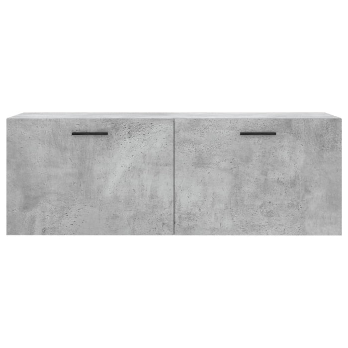 Dulap de perete, gri beton, 100x36,5x35 cm, lemn prelucrat - WALTI WALTI