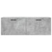 Dulap de perete, gri beton, 100x36,5x35 cm, lemn prelucrat - WALTI WALTI