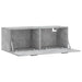 Dulap de perete, gri beton, 100x36,5x35 cm, lemn prelucrat - WALTI WALTI
