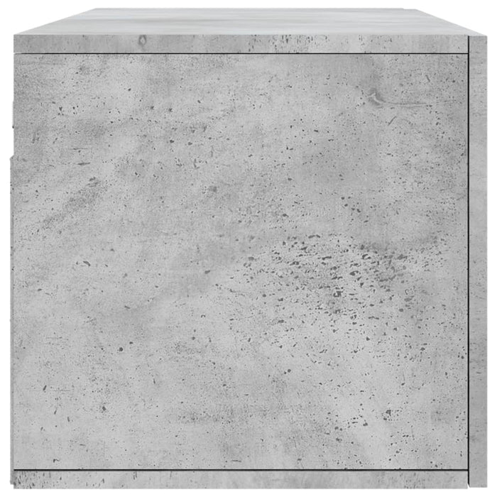 Dulap de perete, gri beton, 100x36,5x35 cm, lemn prelucrat - WALTI WALTI