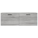 Dulap de perete, gri sonoma, 100x36,5x35 cm, lemn prelucrat - WALTI WALTI