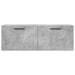 Dulap de perete, gri beton, 100x36,5x35 cm, lemn prelucrat - WALTI WALTI