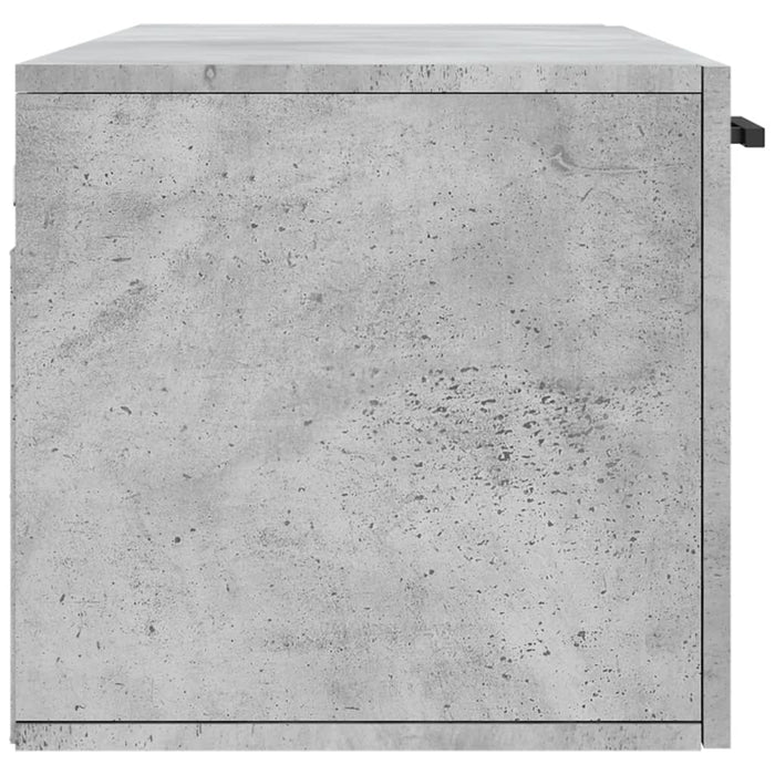 Dulap de perete, gri beton, 100x36,5x35 cm, lemn prelucrat - WALTI WALTI