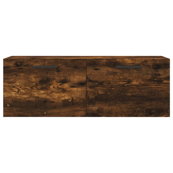 Dulap de perete, stejar fumuriu, 100x36,5x35 cm, lemn prelucrat - WALTI WALTI