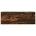 Dulap de perete, stejar fumuriu, 100x36,5x35 cm, lemn prelucrat - WALTI WALTI
