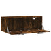 Dulap de perete, stejar fumuriu, 100x36,5x35 cm, lemn prelucrat - WALTI WALTI