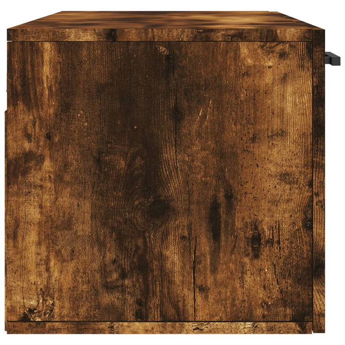 Dulap de perete, stejar fumuriu, 100x36,5x35 cm, lemn prelucrat - WALTI WALTI