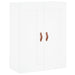 Dulap montat pe perete, alb, 69,5x34x90 cm, lemn prelucrat - WALTI WALTI