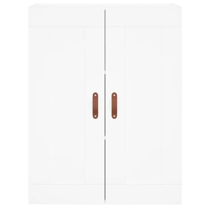 Dulap montat pe perete, alb, 69,5x34x90 cm, lemn prelucrat - WALTI WALTI