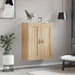 Dulap TV pe perete stejar sonoma, 69,5x34x90 cm, lemn prelucrat - WALTI WALTI